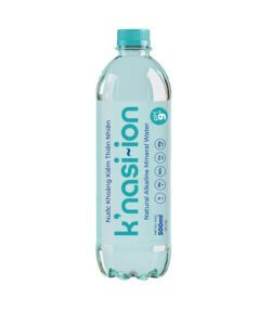 Nước khoáng kiềm thiên nhiên K’NASI ION 500ml thương hiệu Kim Bôi